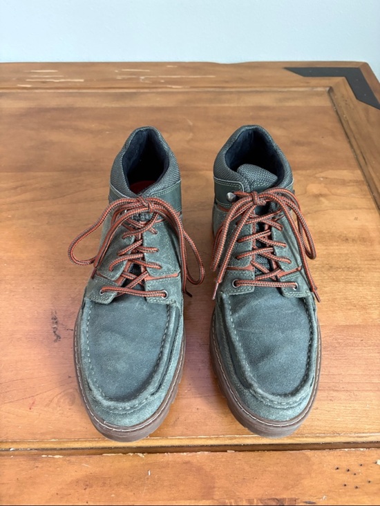 Rockport Weather Ready Merangue ll Hiking Green Suede Boots Size 9 main image 10
